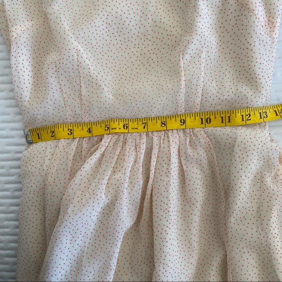 Modcloth Vintage Style Midi Dress - Cream + Light Pink - EUC - Picture 12 of 12